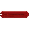 Задняя накладка для ножей VICTORINOX 58 мм пластиковая полупрозрачная красная C.6200.T4
